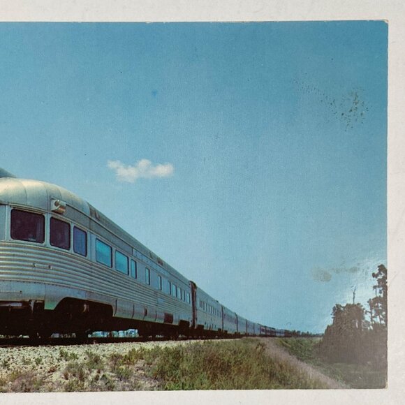 Silver Meteor Seaboard Air Line Railroad Train Pullman Streamliner Vtg Postcard - Picture 3 of 6